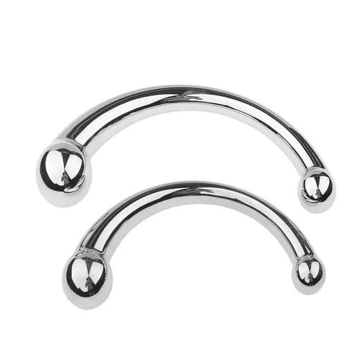 Double Stainless Anal Ended Hook Steel Elegant 5858 0528